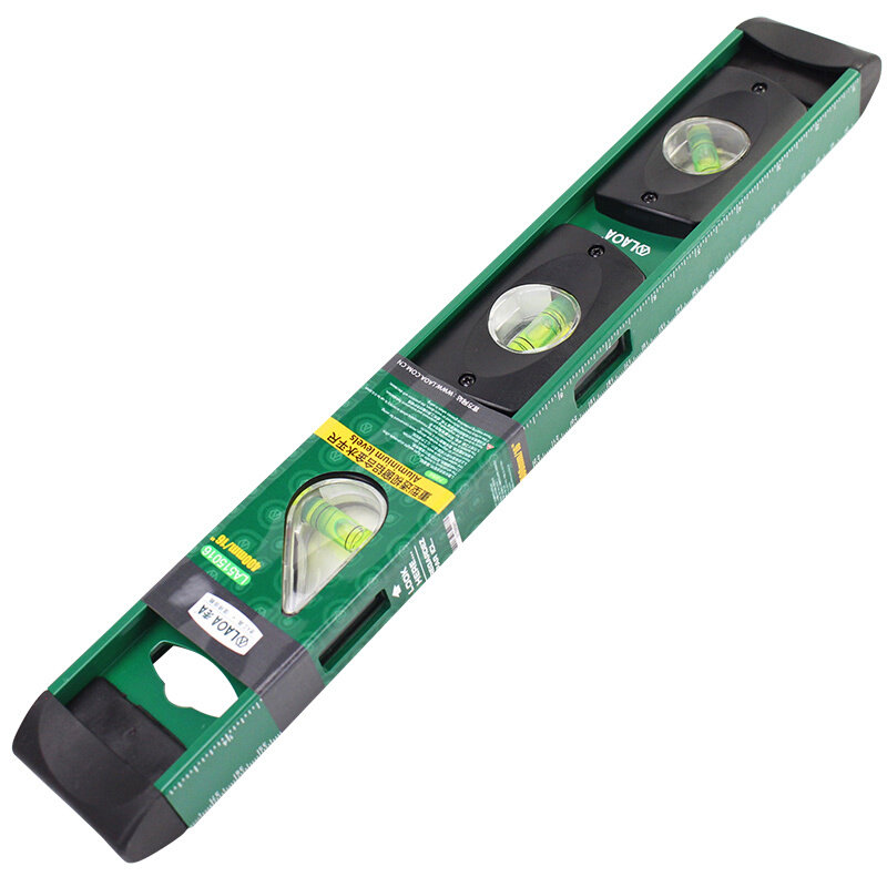 Old A aluminum alloy level ruler 600 800MM heavy-duty window high-precision level bubble level meter