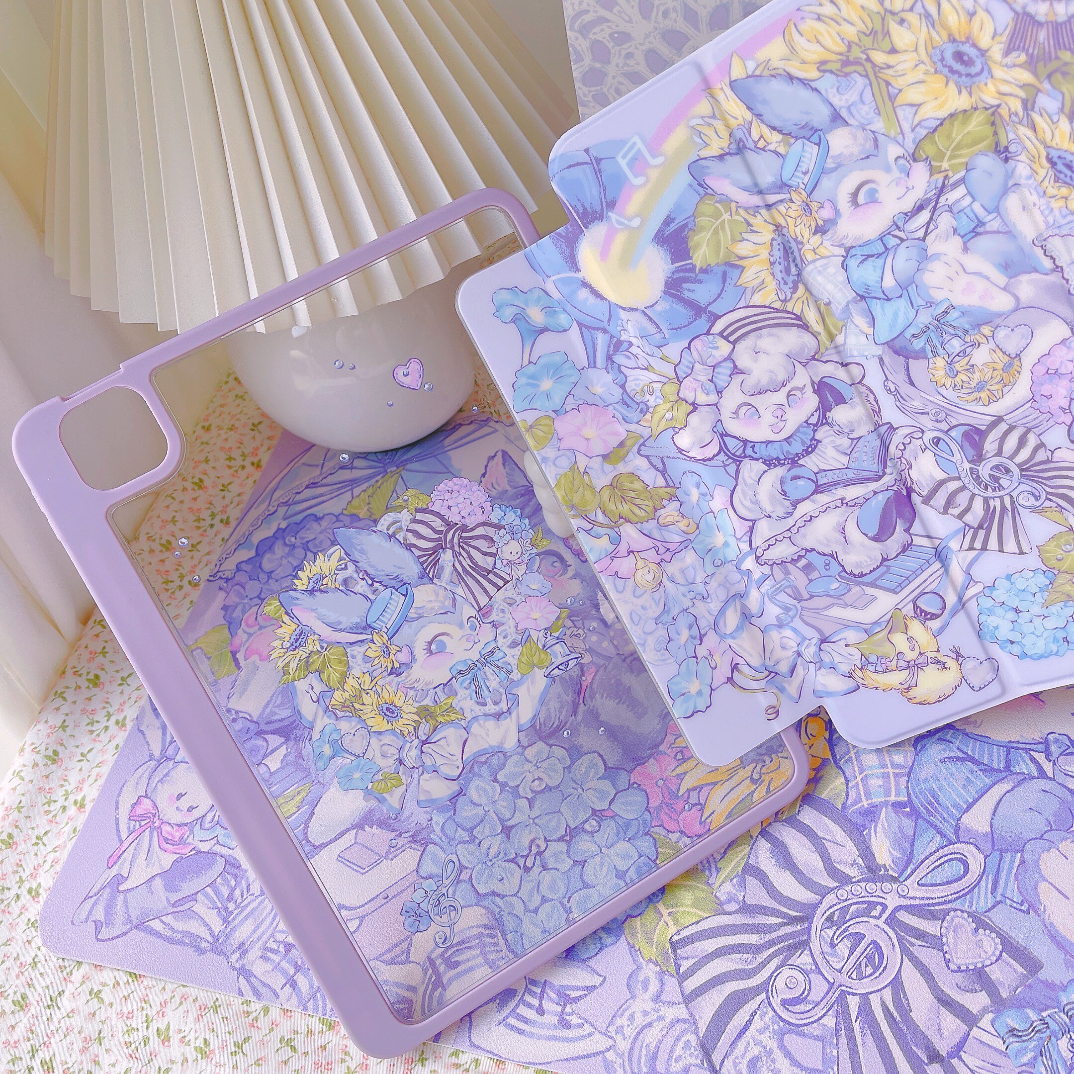 Aftergreat Rich Summer Melody Original Ipadpro Pen Slot Protective Sleeve Apple 10 2 flat shell 12 9 inch Air5