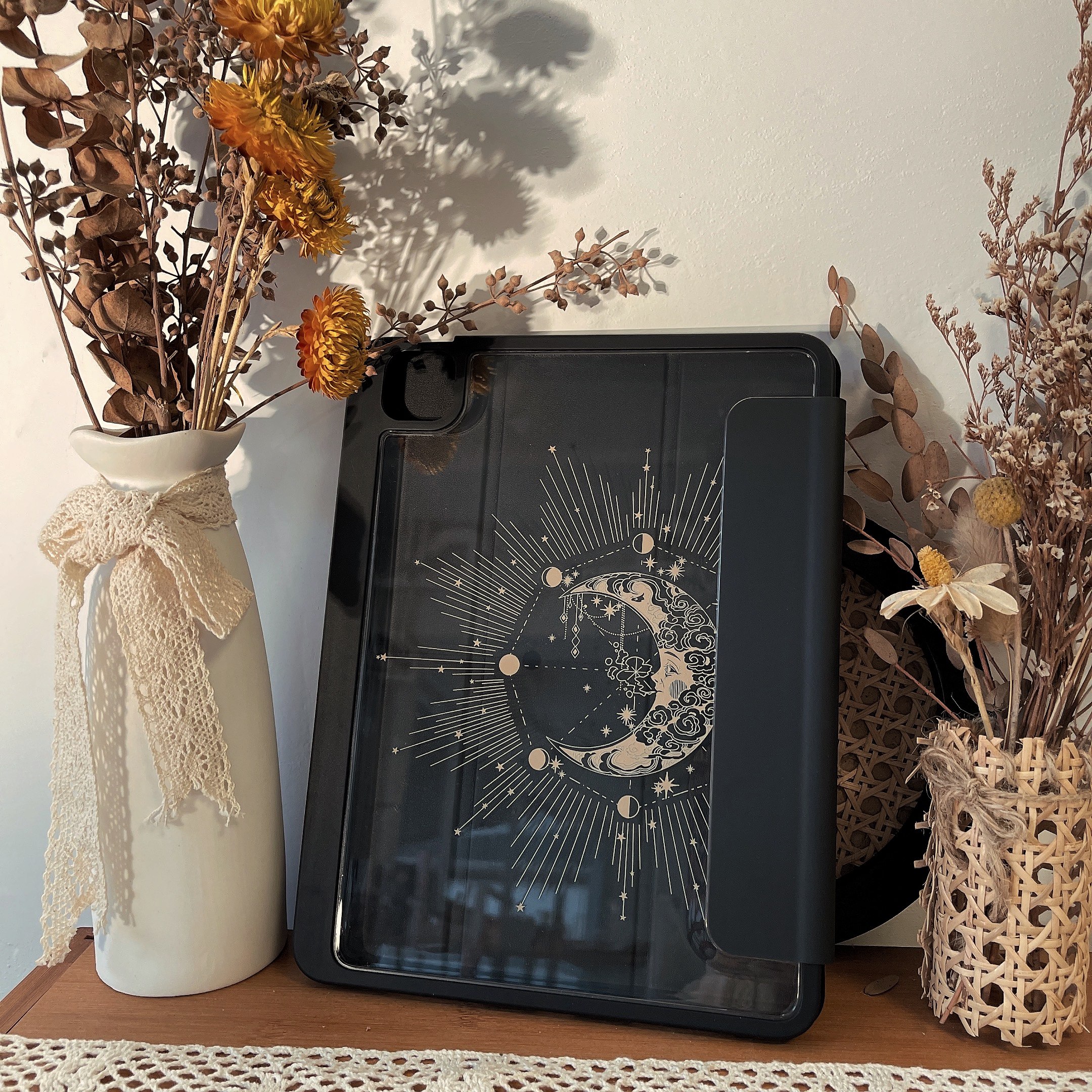 Moon Qitan Japanese original ipadpro pen slot protective sleeve Apple 10 2 flat shell 12 9 inch Air5