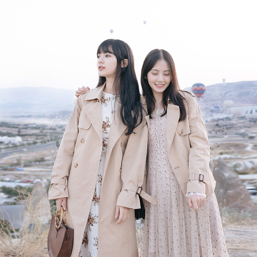 Trench pour femme SLTOWN     en Coton - Ref 3227901 Image 1