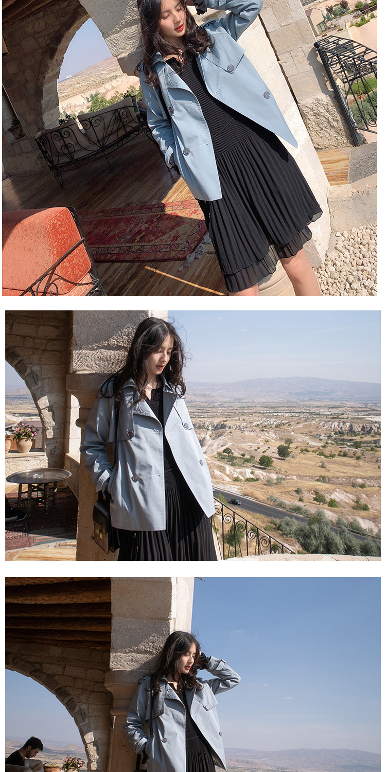 Trench pour femme SLTOWN     en Coton - Ref 3227901 Image 22