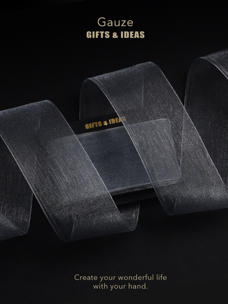 giftsideas3 8cm Xue Sha ribbon gift decorative ribbon diy gift cake packaging with bow