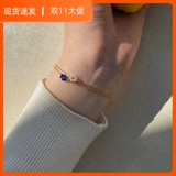 Те же модели Quan Zhaoyu's Primeaute Corea Bead Bead Bead Bead, ткацкий цветочный браслет ручной работы