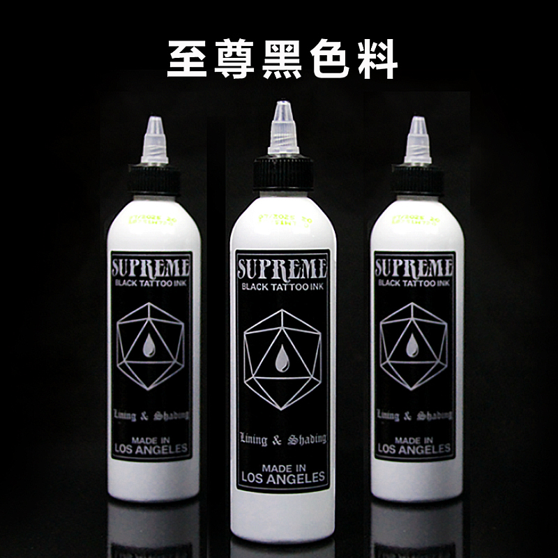 American Bishop Supreme Black, Original Imported Black Tattoo Ink from the Usa, for Line Drawing and Shading, Totem Black, Free Shipping