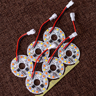 供佛莲花水晶灯专用灯泡灯芯led七彩变光黄光红光贴片光源电子板