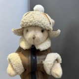 Puppy Plus Velvet Hotte Hot осень и зимняя персиковая кожа Velvet Vest Teddy Bichon Bear с тяжкой пряжки для любимой собаки одежды