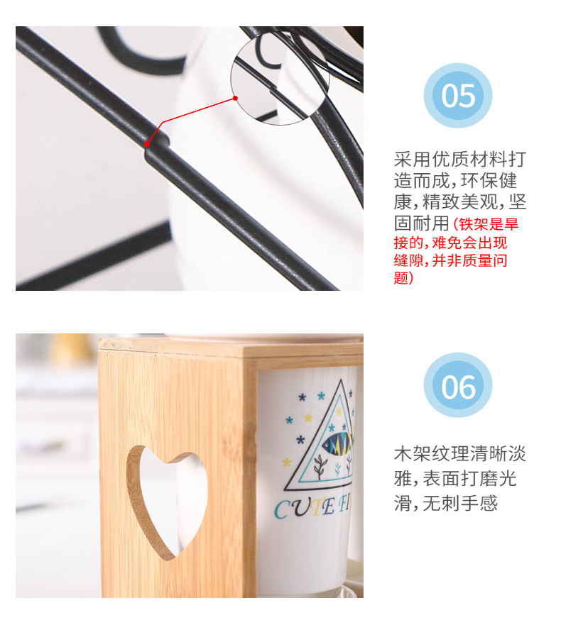 Wearing ceramic receive chopsticks drop box household multi - functional kitchen spoons chopsticks basket receive chopsticks chopsticks box son tube