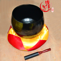 Authentic Boneng Hall Bo Yuan Pavilion Taiwan pure copper thick copper chime Copper celebration Buddhist supplies Temple Dharma instrument introduction celebration 18 cm
