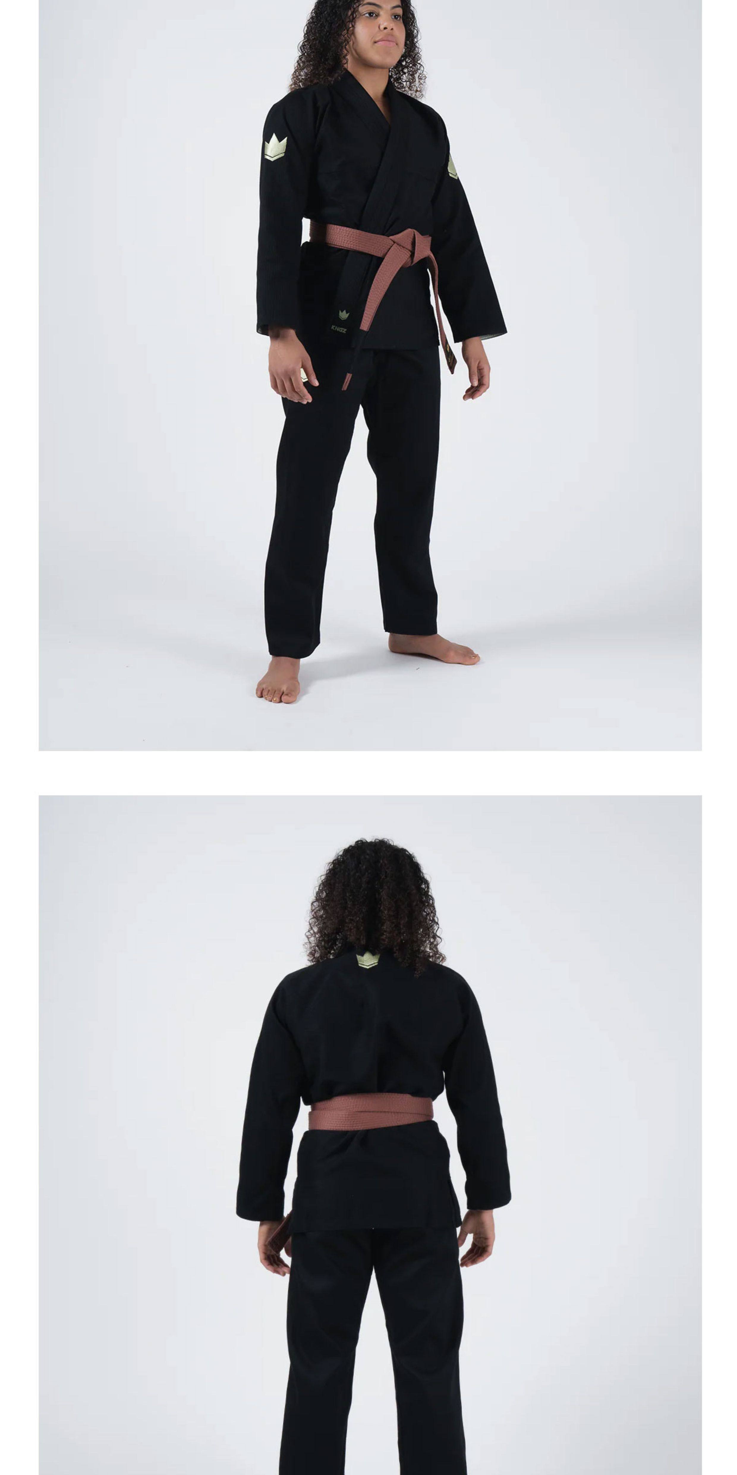 Форма для дзюдо kingz the one v2 women's 女款巴西柔术道服 黑白蓝 现货