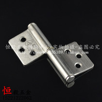 AAA brand 304 stainless steel flag-shaped loose leaf 3 inch detachable hinge aluminum alloy fire door flag hinge