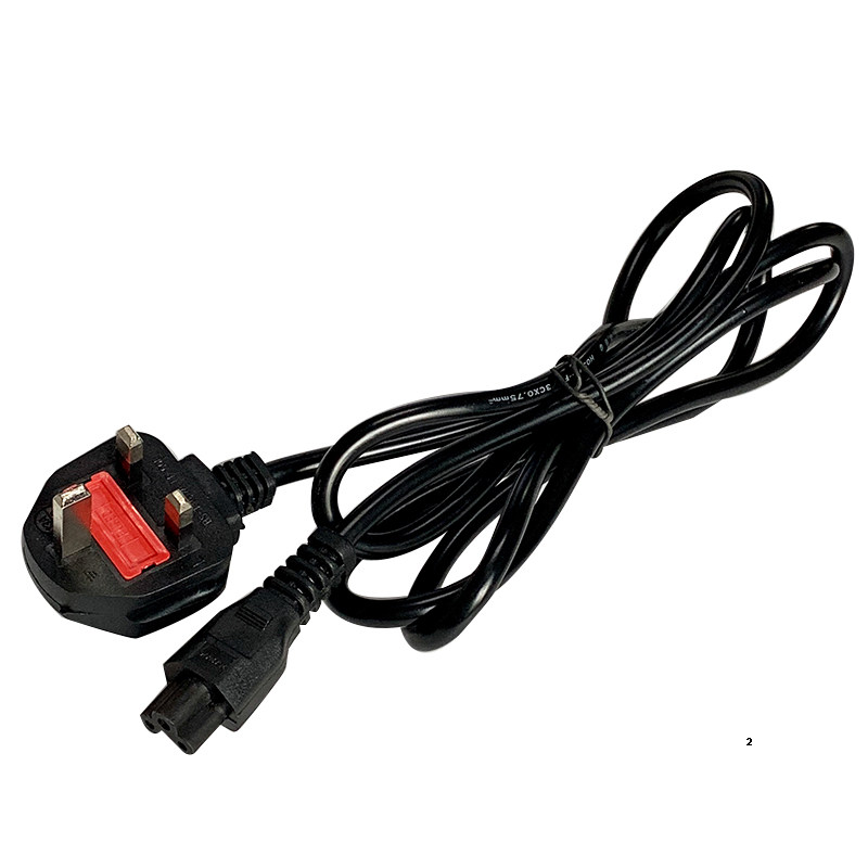 Yinggui Port Version Plum Blossom Hole Power Cord Square Foot Hong Kong Three-hole Plum Blossom Tail Notebook Computer Power Supply