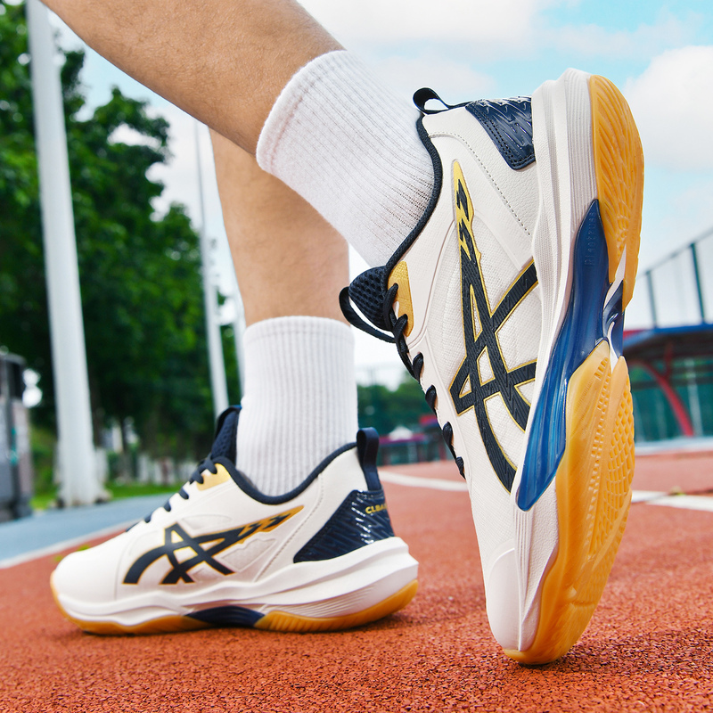 Indoor and Outdoor Volleyball Shoes, Mesh Air Volleyball Shoes, Comprehensive Training Shoes, Soft-Soled Field Hockey Shoes, Special for Zhu Ting