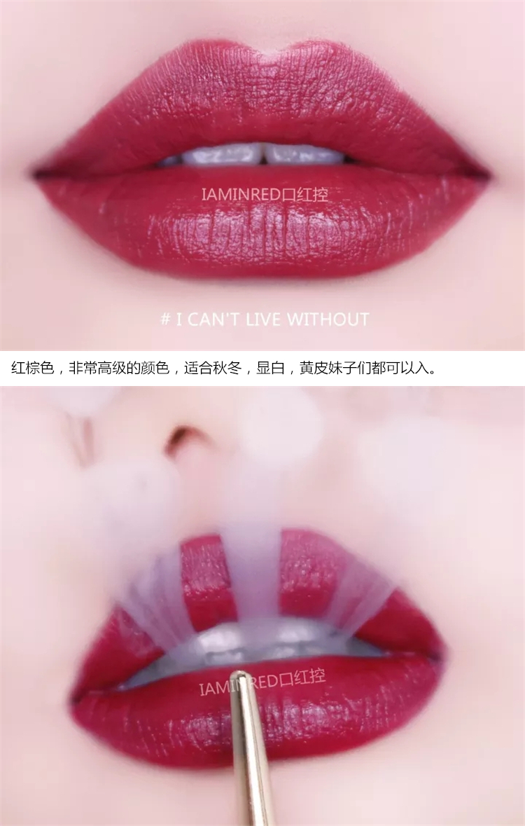 Hoa hồng khuyên dùng HOURGLASS gold pipe Confession son môi son môi bền màu thiết kế sang trọng black rouge cm05