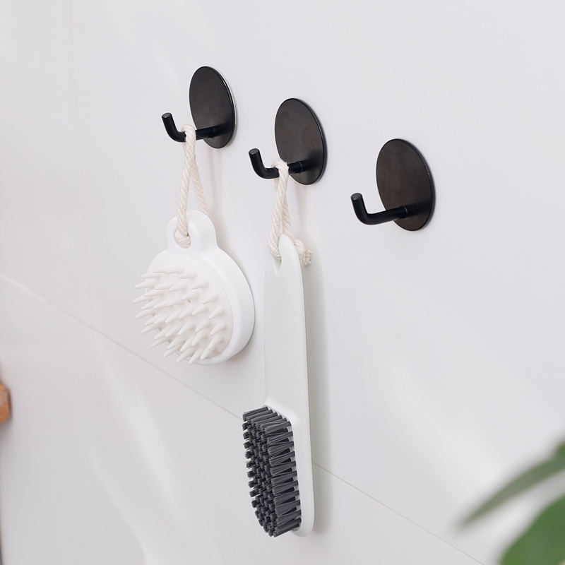 Stainless steel hook adhesive adhesive powerful free of perforated kitchen load bearing adhesive wall No Mark Wall Heavy large dormitory Sticky Hook