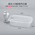 hộp cơm cắm điện inox Barbie thực phẩm lớp nhựa bảo vệ môi trường PP hộp ăn trưa dùng một lần hộp đóng gói hình chữ nhật hộp ăn trưa hộp 50 - Hộp cơm điện sưởi ấm lock and lock hộp cơm giữ nhiệt Hộp cơm điện sưởi ấm