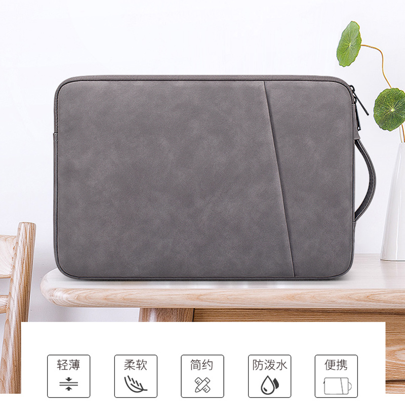 Computer bag applicable Huawei 14 inch matebookxpro13 9 liner bag 13 leather set glory D15 6 handheld shockproof E12 6 protective sleeve 14s briefcase 13s