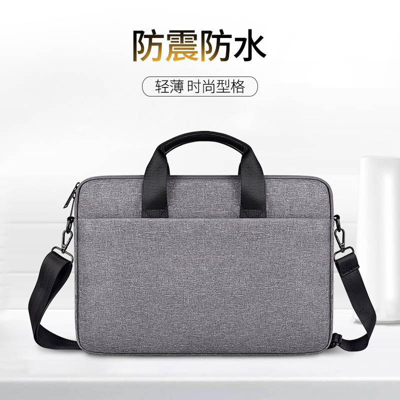Computer package applies Apple Microsoft Dell Huawei Lenovo Macbookpro13 3 inch 15 liner bag inclined cross single shoulder bag 14 inch macbookro liner bag Pro1