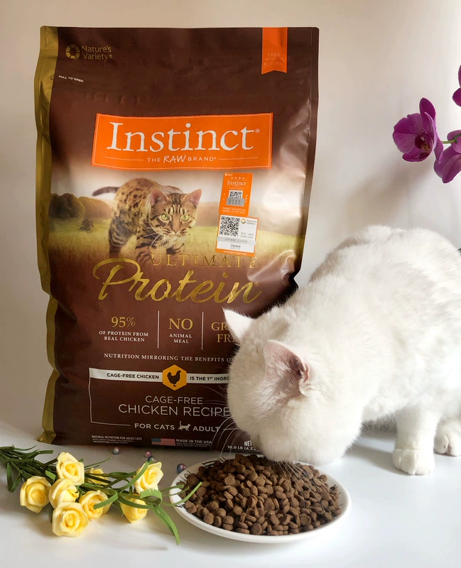 Spot Lifa Vàng tự nhiên Gabriel Cao Protein Gà Gà Thực phẩm Không Thịt Bột Tổng quát Thức ăn chính 10 lbs 4 lbs - Cat Staples Có nên trộn 2 loại hạt cho mèo