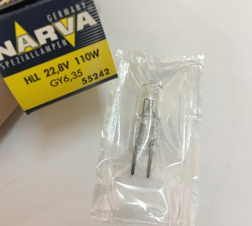 NARVA 55242 22.8V 110W灯泡,BERCHTOLD肯莎维无影灯,22.8V110W