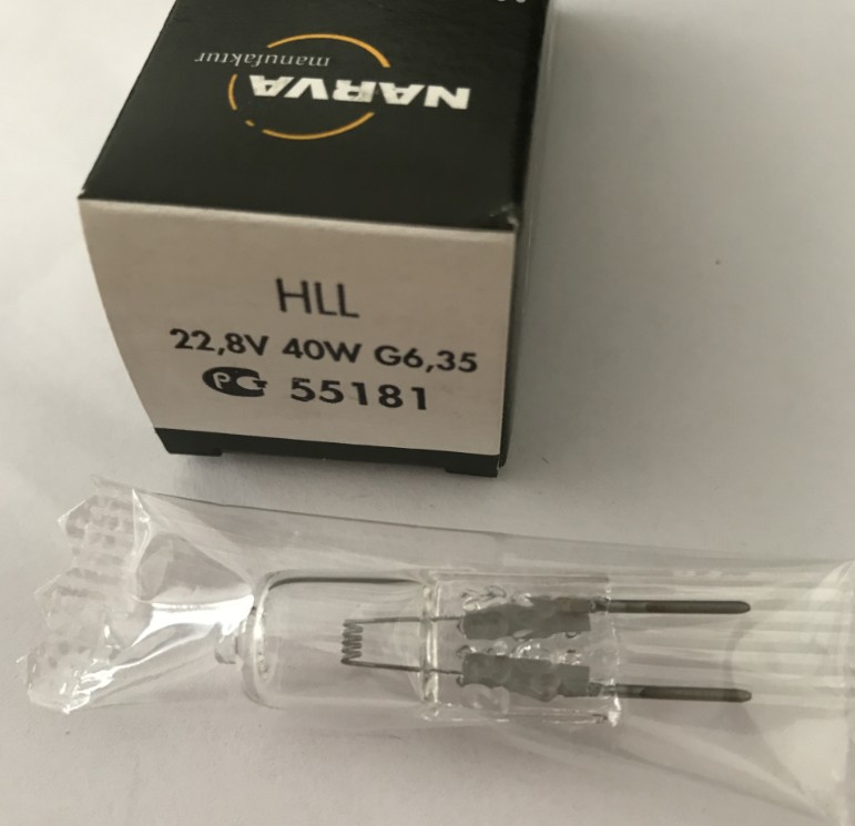 NARVA 55181 HLL 22.8V 40W灯泡,马克博士Dr.Mach无影灯,22.8V40w
