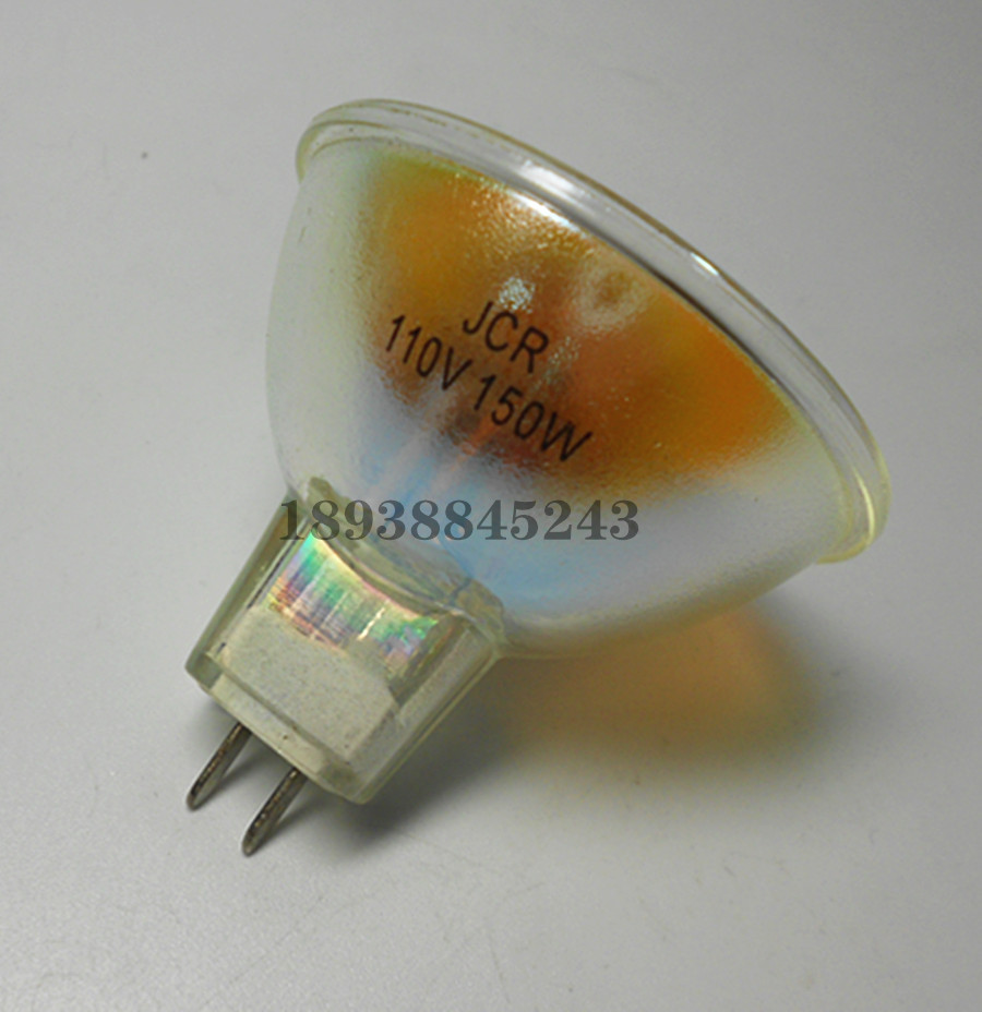 JCR110V150W灯泡,SHOFU松风齿科注塑机固化灯,JCR 110V 150W扁脚
