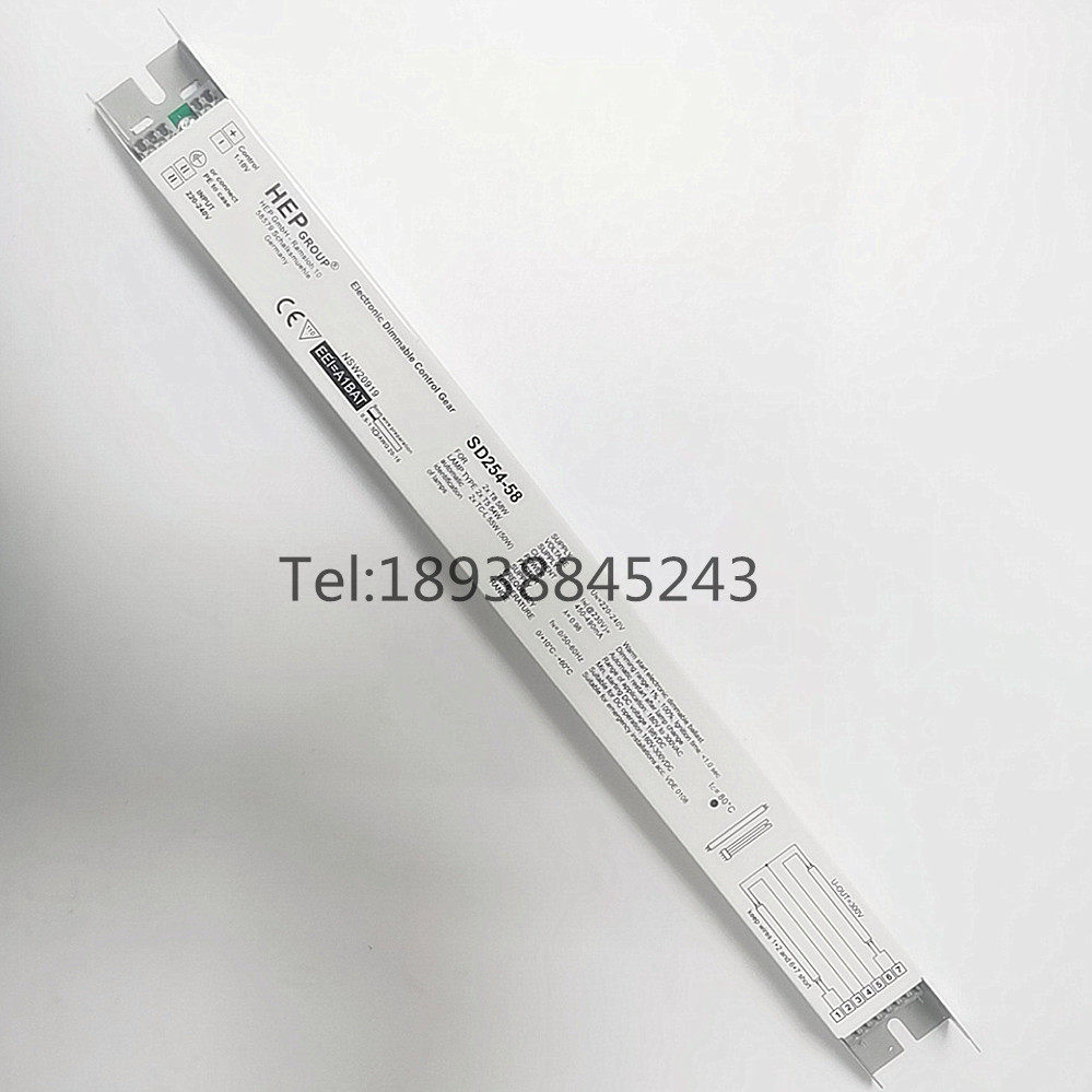 Spot HEP SD254-58 SD154-58 54W 55W 58W Dimming Electronic Ballast(1-10V)