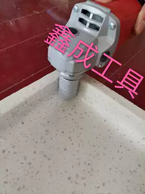 Quartz stone tool rear water retaining stone quartz stone kitchen countertop water retaining grinding head angle grinder Special