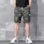 Tide thương hiệu ngụy trang quần short nam thủy triều lỏng lẻo thể thao năm điểm quần nam Nhật Bản 5 điểm công cụ quần short mùa hè quần kaki nam