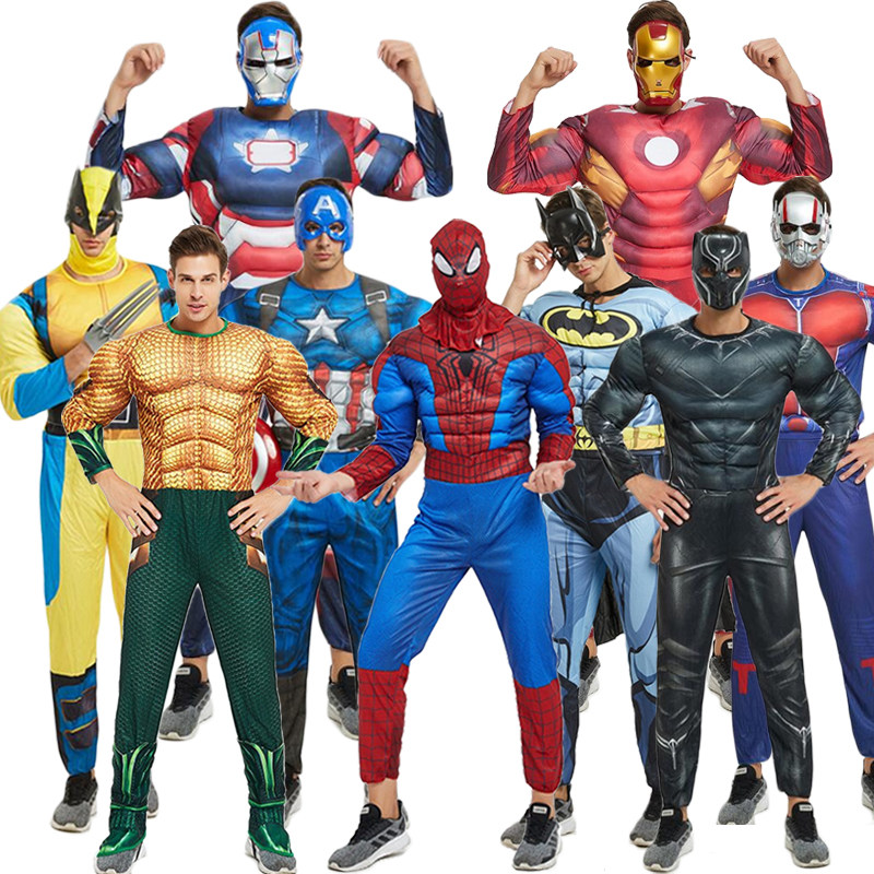 Superhero Muscle Suit, Pick Your Hero