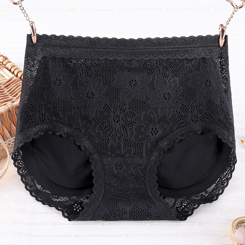 Plus sponge pad underwear women's buttocks lace ultra-thin breathable autumn and winter women's fake buttocks panties hip-lifting buttocks