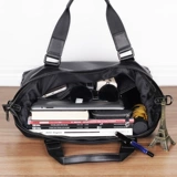 Кожаная вместительная и большая сумка на одно плечо для отдыха, из натуральной кожи