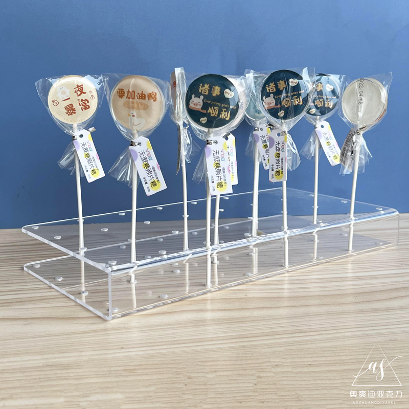 Transparent Stick Candy Fruit Rack Cake Acrylic Display Rack Square Mesh Red Sweet Table Buffet Candy Multilayer Rack