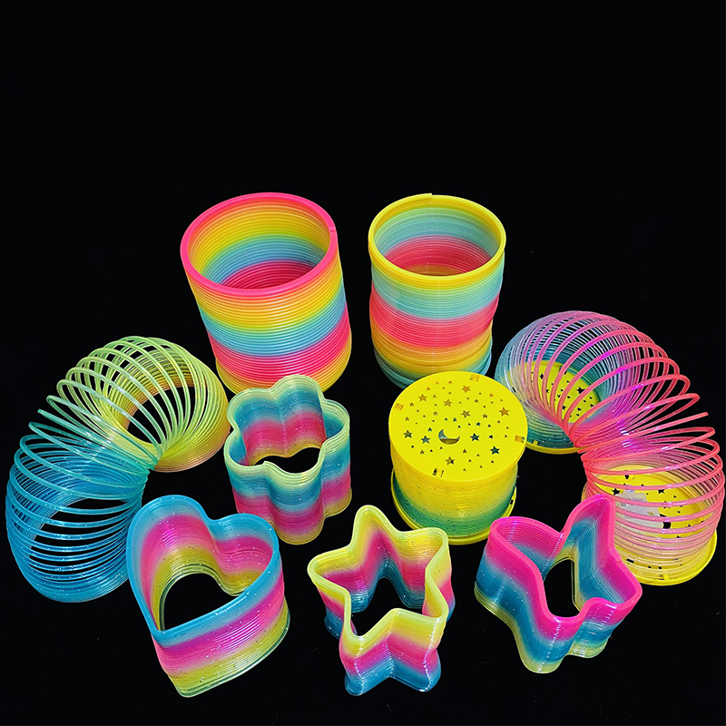 儿童彩虹圈玩具魔力圈宝宝益智弹力圈