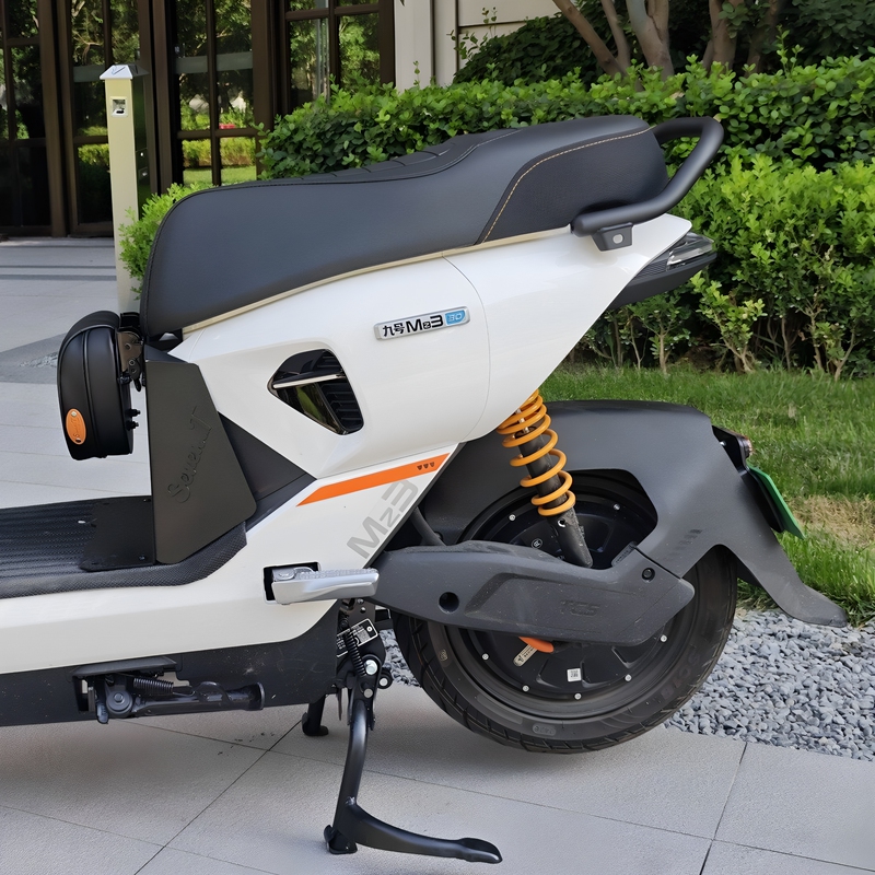 Compatible with Ninebot Mz3 30/Mz330 Flash Ride Edition Integrated Seat Extension, Rear Armrest, Rear Rack, and Long Tail Kit