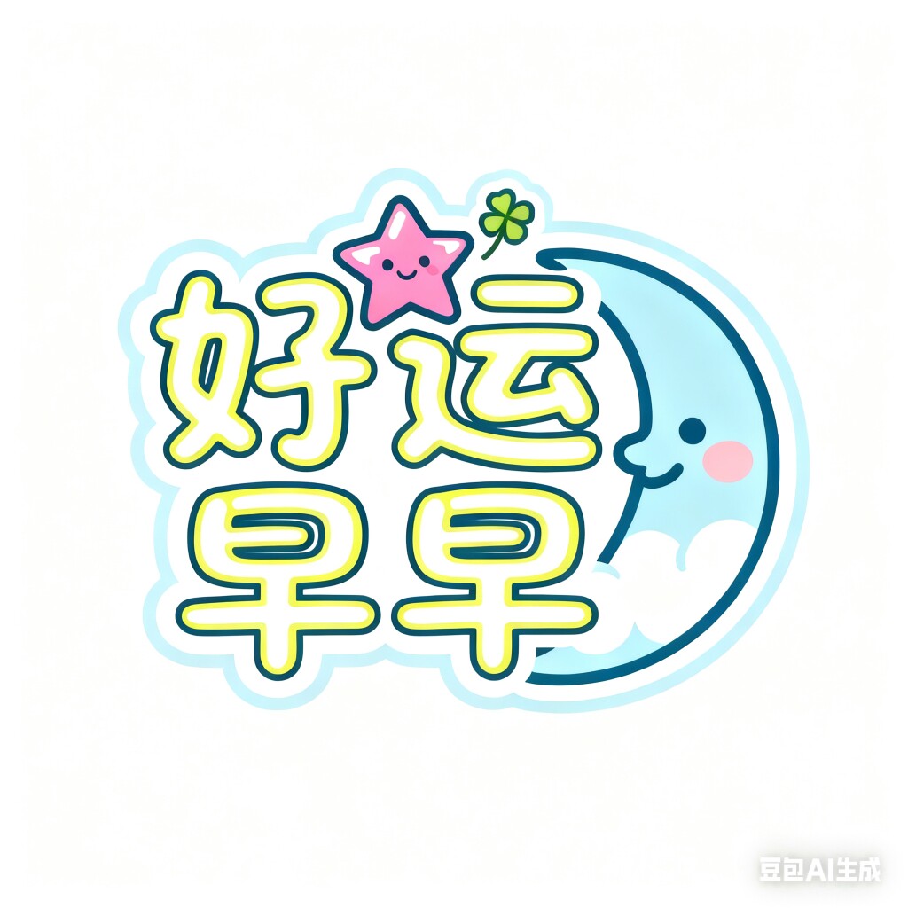 好运早早童装精品店的LOGO