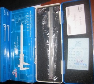 Authentic original factory vernier caliper 0-150MM full specification accuracy: 0 02mm fake one penalty ten