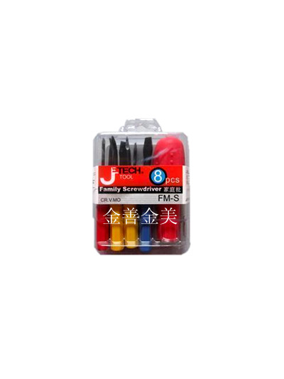 Shanghai jieke tool screwdriver FM-LH★Soft handle household screwdriver