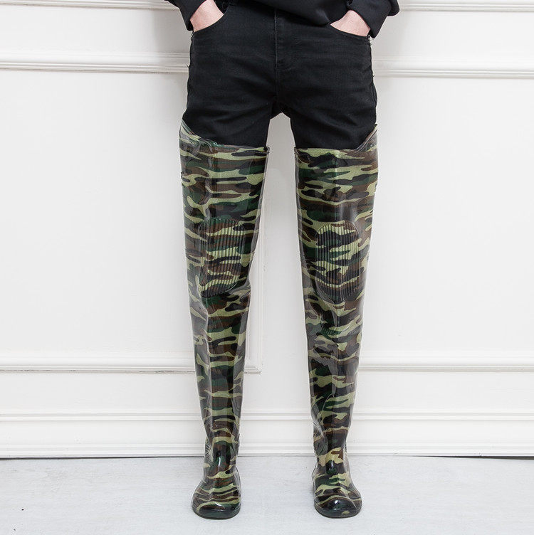 Chaussures - bottes caoutchouc homme pour printemps - semelle tendon - Ref 963959 Image 10