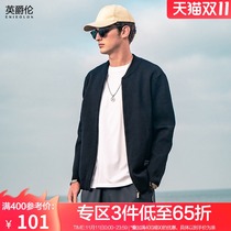 British Jue Lun mens trend sweater cardigan coat 2021 new autumn simple knitwear coat mens clothing