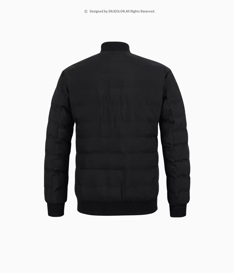 Anh Jubilee cổ áo bóng chày thanh niên đẹp trai xu hướng đứng cổ áo cotton quần áo cotton lạnh áo khoác cotton phần ngắn áo khoác thể thao