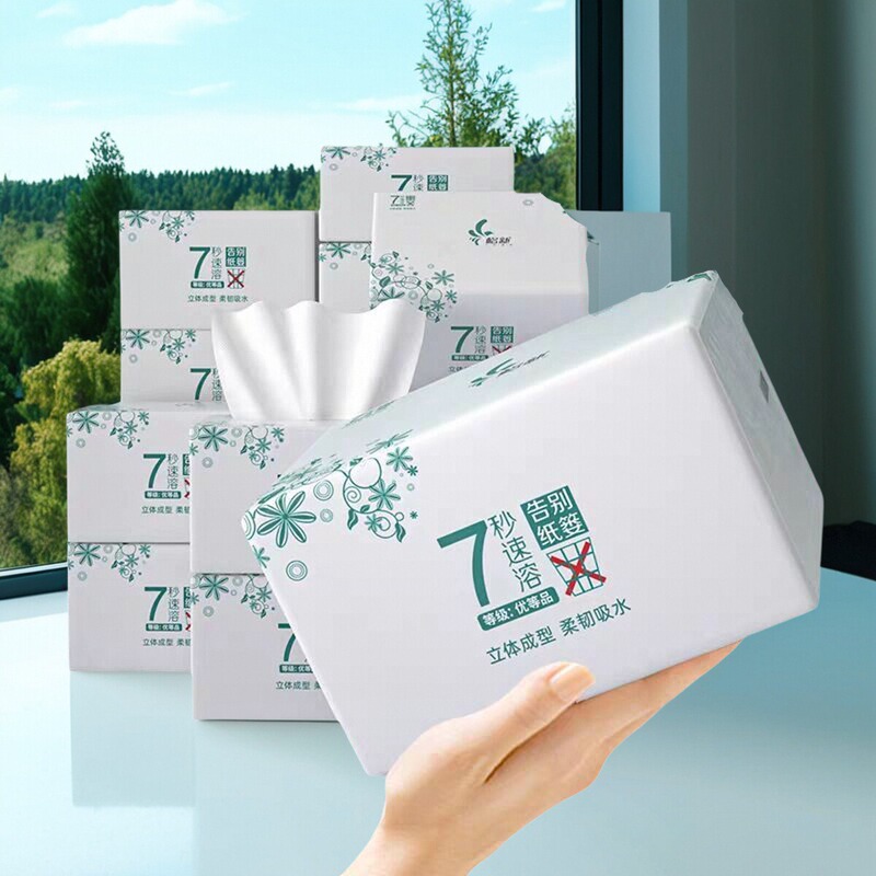 Gexin Water-Soluble Toilet Paper, Instant Dissolving Tissue for Home Bathroom, Easily Soluble and Degradable Paper Towels, Dissolvable Toilet Paper, Whole Box Gexin Water-Soluble Toilet Paper, Instant Dissolving Tissue for Home Bathroom, Easily Soluble and Degradable Paper Towels, Dissolvable Toilet Paper, Whole Box
