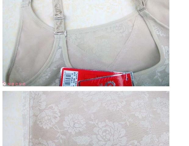 2 mảnh Peel hình người hâm mộ định hình corset tights vest vest bụng đen ren cơ thể đồ lót 4832 quan lot nu