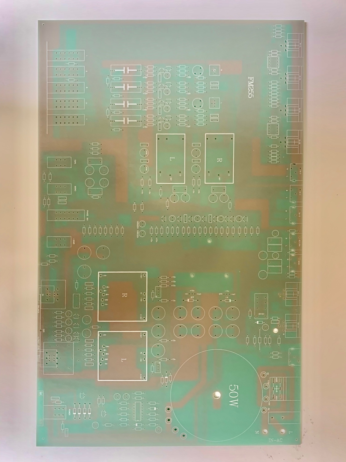 FM255PCB板 直刻瑞士 FM255功放空板 前级模块 成品板