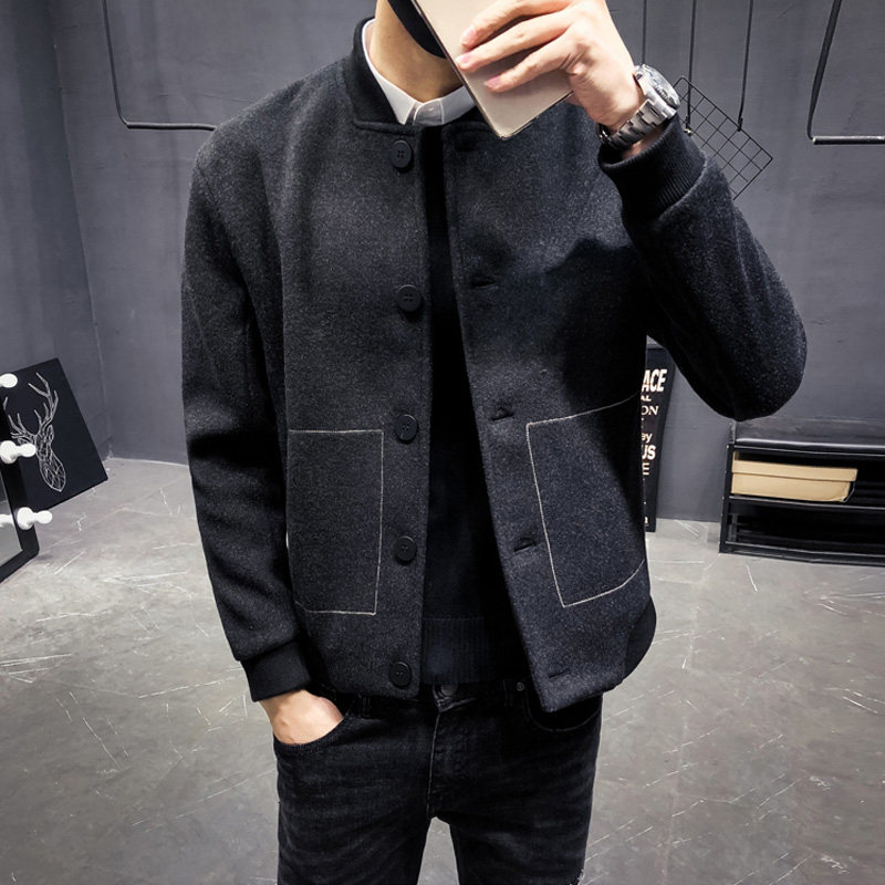 Mao Tweet Men 2022 Spring and Autumn New casual handsome jacket Han Edition relaxed short clothes trend