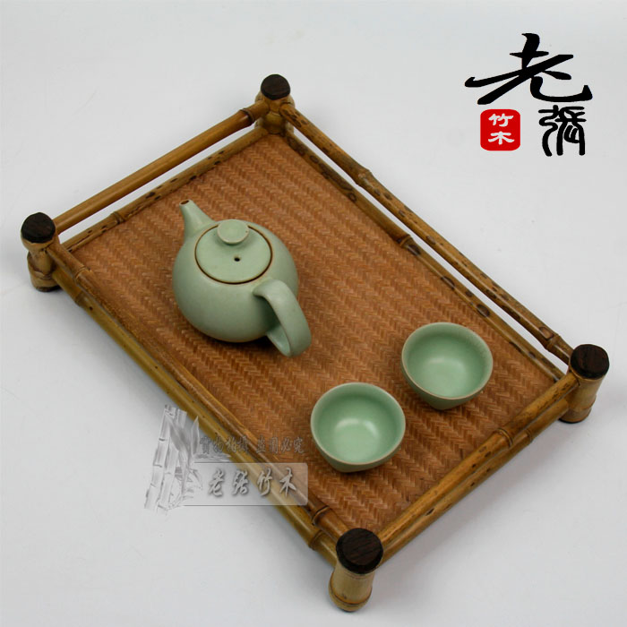 Spotted bamboo tea tray flattery tea pongfu tea with bamboo care tray rectangular bamboo tea sea tea cateer tea teatai plum deer bamboo tea please