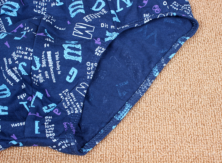 Nhà máy trực tiếp nam in cotton đồ lót tam giác cotton quần short nam hàng loạt [hộp quà 4 miếng] quần boxer nam