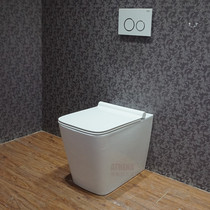 Floor-to-ceiling wall toilet Space-saving wall-row toilet Hidden water tank Same floor drainage original 2370B