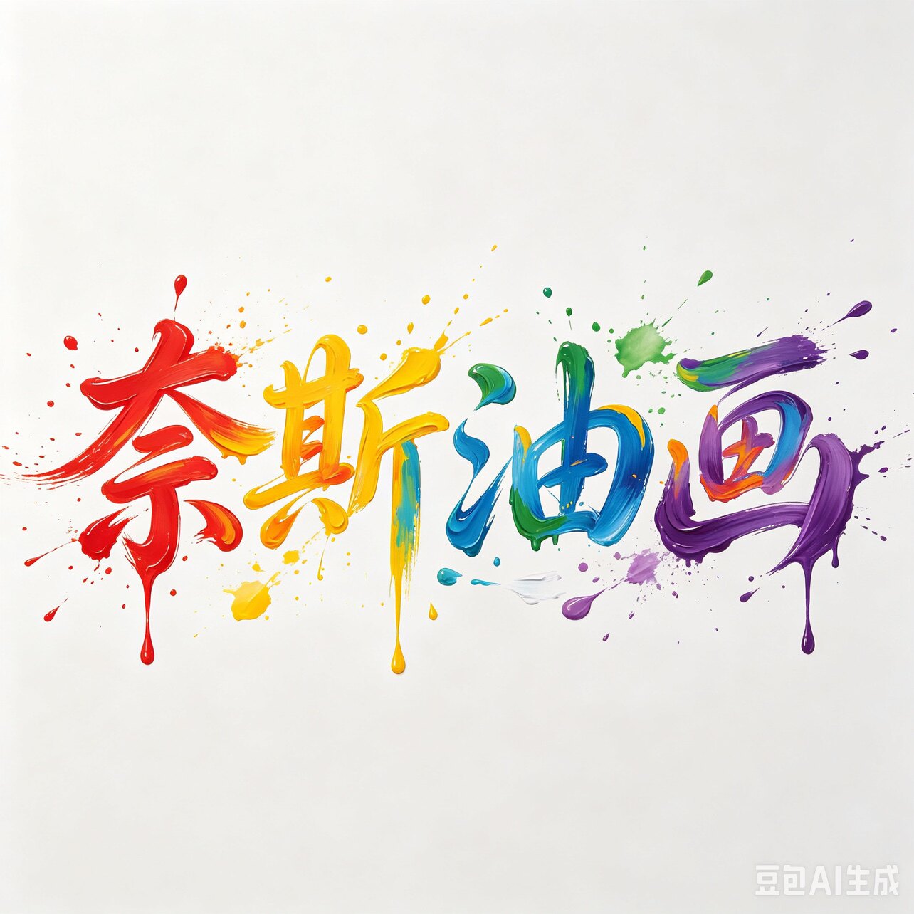 奈斯数字油画原创