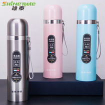 Xiongtai 304 stainless steel thermos vacuum bullet men and women children and students portable thermos water bottle