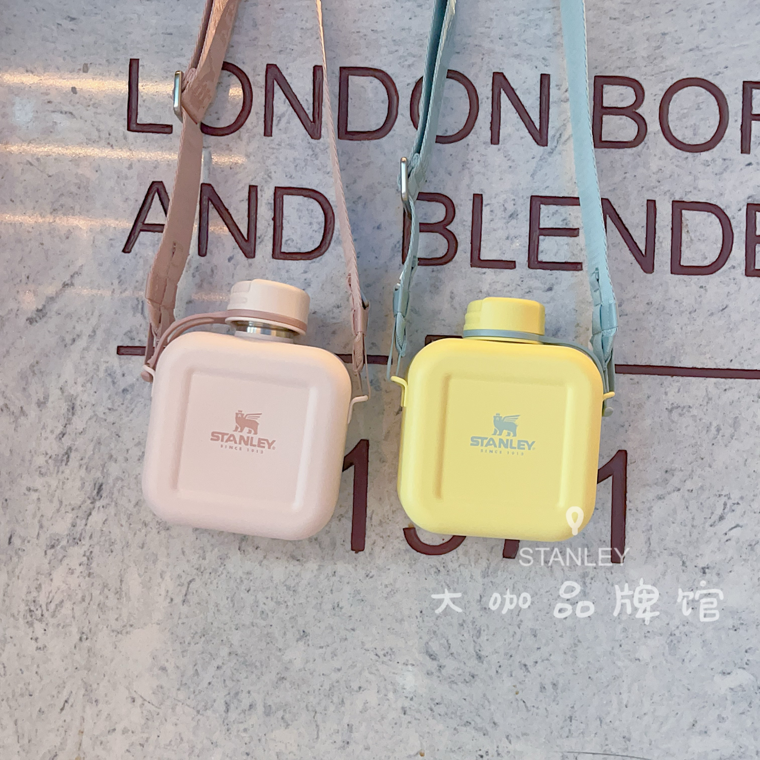 新品Stanley方形水壶，25oz大容量设计，你的户外好伙伴吗